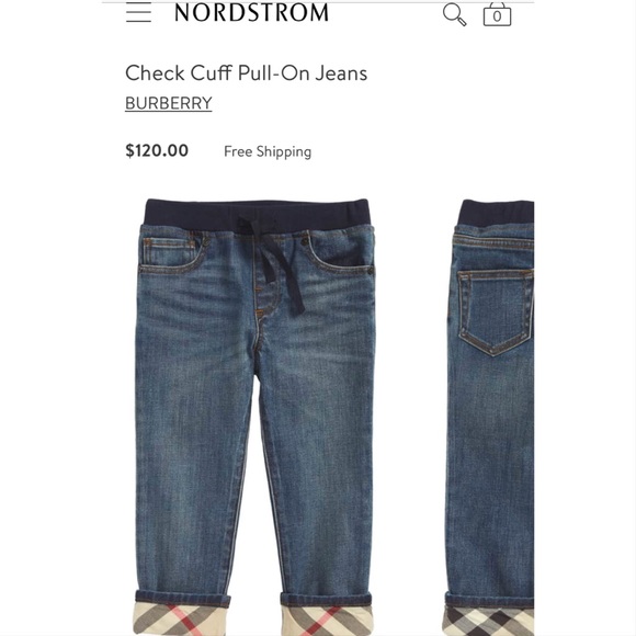 baby boy burberry jeans